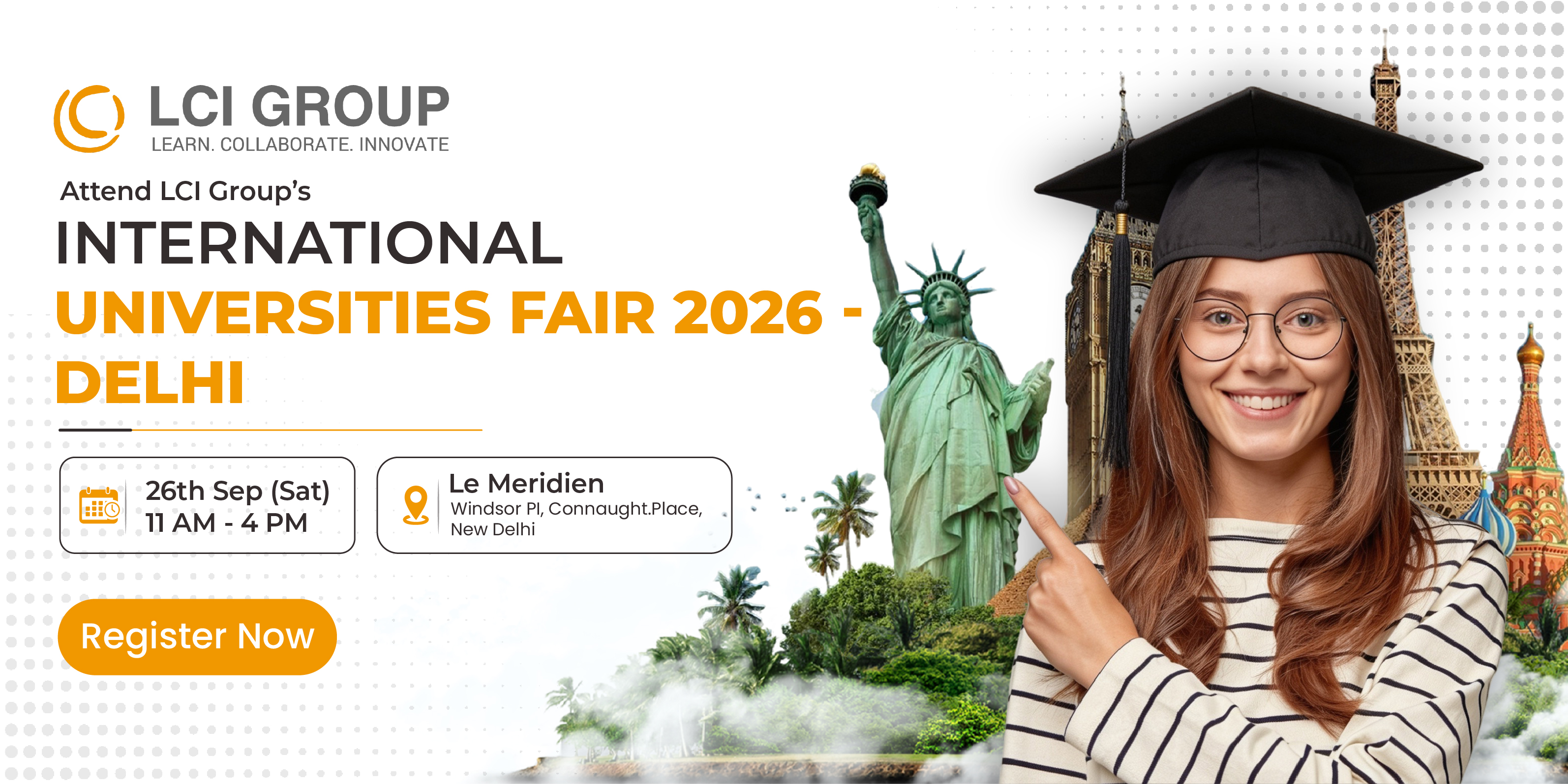 LCI Group's International Universities Fair 2026 New Delhi